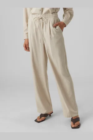 VERO MODA Vmjesmilo Medelhög Midja Byxor