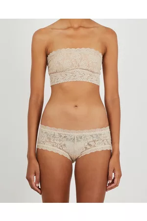Hanky Panky Bh Signature Lace Unlined Bandeau Chai M