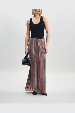 Missoni Kjol Long Vertical Striped /beige IT 40 (EUR 34)