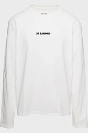 Jil Sander Logo-print cotton sweatshirt XS