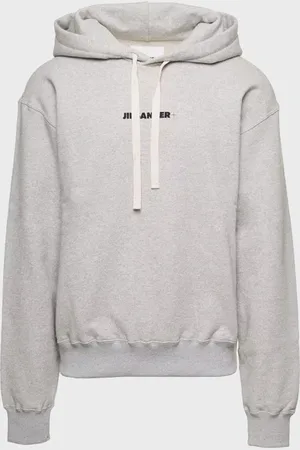 Jil Sander Logo Sweatshirt Hoddie Unisex Grön S