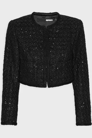 ROTATE Jacka Boucle Crop 34