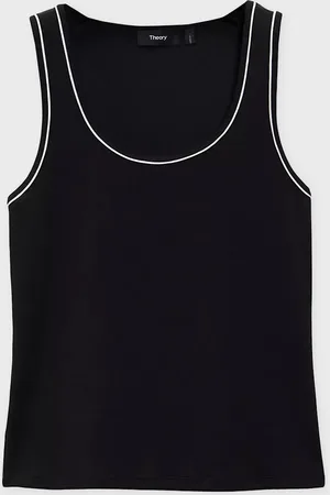 THEORY Topp Scoop Neck Tank XS