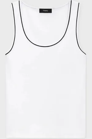 THEORY Topp Scoop Neck Tank XS
