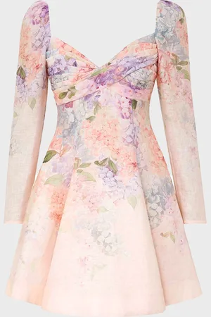 ZIMMERMANN Klänning Dawning Puff Sleeve Mini 0 (XS-S)