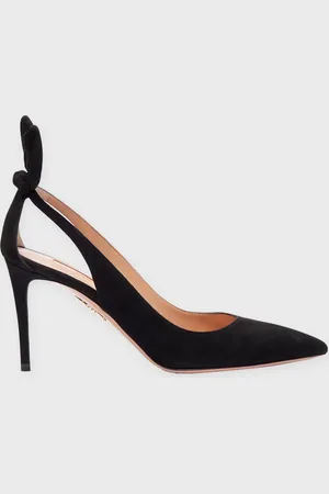 Aquazzura Klackskor Bow Tie Pump 85 EUR 36