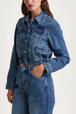 Ganni Jacka Patch Bomber 34
