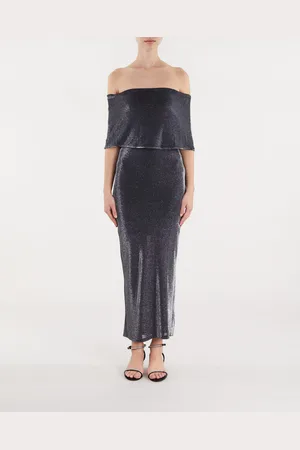 ROTATE Klänning Dress Metallic Jesery 34