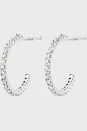 cbyc Örhängen Mod Mini Hoops with Stones ONESIZE