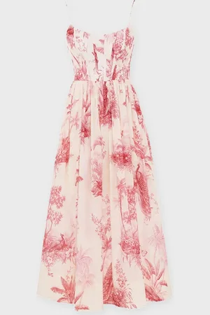ZIMMERMANN Klänning Waverly Corset Midi 0 (XS-S)