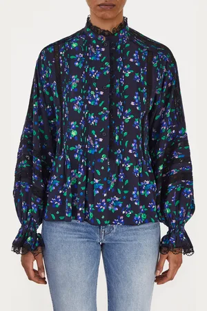 Zadig & Voltaire Blus Tritelia Bianca Flower XXS