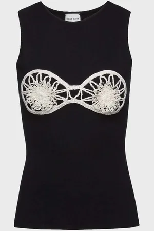 MAGDA BUTRYM Topp Crochet Bra Tank FR 36 (EUR 34)