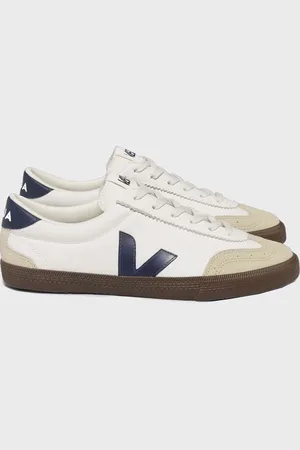 Veja Sneakers Volley Suede Leather Trimmed /brun EUR 36