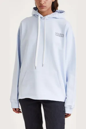 Marni Sweatshirt Hoodie Logo Blue IT 40 (EUR 34)