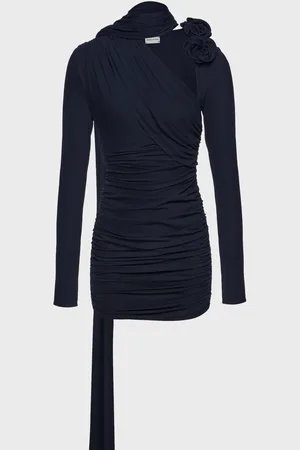 MAGDA BUTRYM Klänning Long Sleeve Wrap Neck Mini FR 34 (EUR 32)