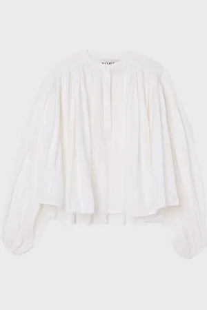 Rohe Top Pleated Ramie 34