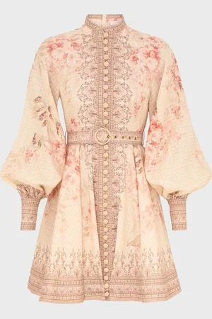 ZIMMERMANN Klänning Illuminate Buttoned Mini 0 (XS-S)