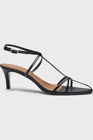 ATP Atelier Klacksskor Torno Black Nappa Strappy EUR 36