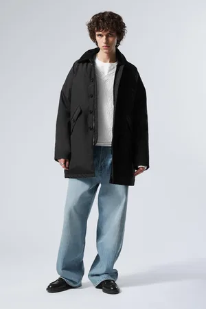Weekday Oversized vadderad nylonjacka