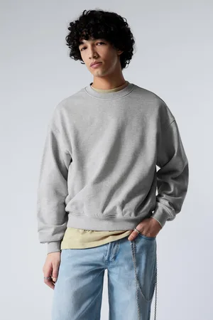 Weekday Tung boxig terry-sweatshirt