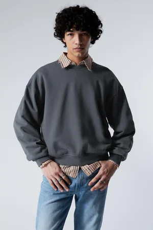 Weekday Tung boxig terry-sweatshirt
