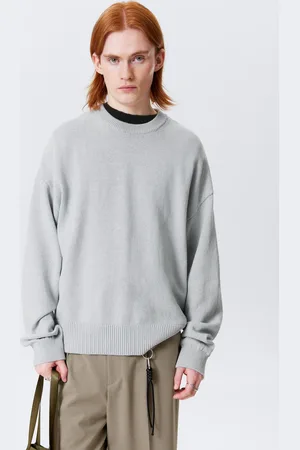 Weekday Stickad oversized boxig bomullströja