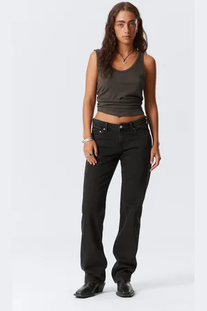 Weekday Arrow Low Waist Regular Straight Leg Jeans