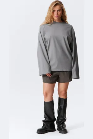 Weekday En oversized långärmad t-shirt