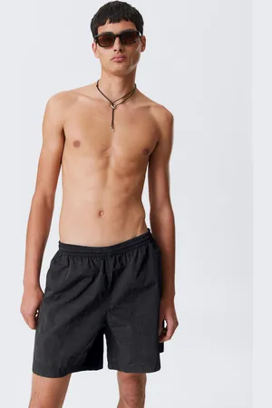 Weekday Rutiga badbyxor i nylon
