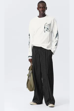 Weekday Långärmad Grafisk T-shirt