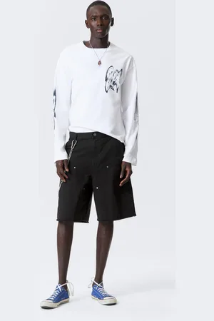 Weekday Loose Workwear Twill Shorts