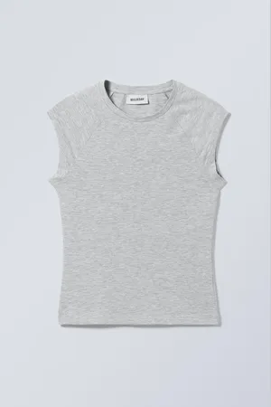 Weekday Tight kortärmad topp