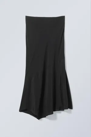 Weekday Asymmetrisk Midi-Kjol